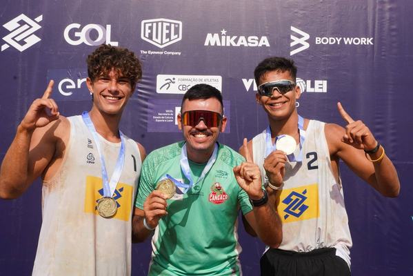 Dupla paraibana é ouro em Cuiabá