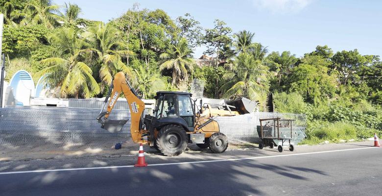 Começa obra no Castelo Branco para conter deslizamento