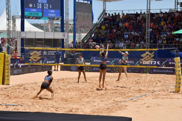 Vôlei abre disputas no Paraíba World Beach Games