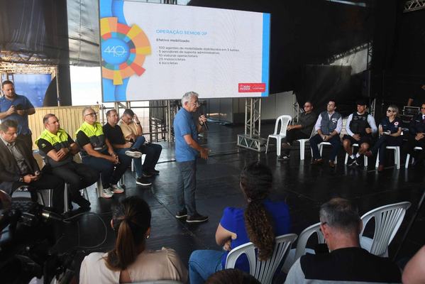 Prefeitura divulga plano operacional para show
