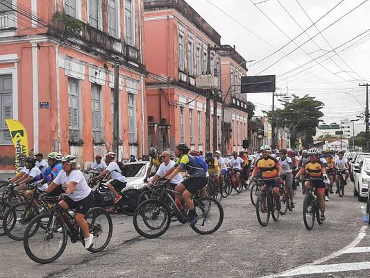 Pedaladas no aniversário da cidade