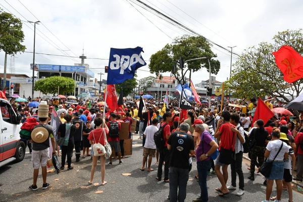 Protesto por um país mais inclusivo