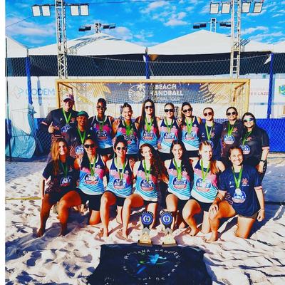 Paraíba é ouro no handebol de areia