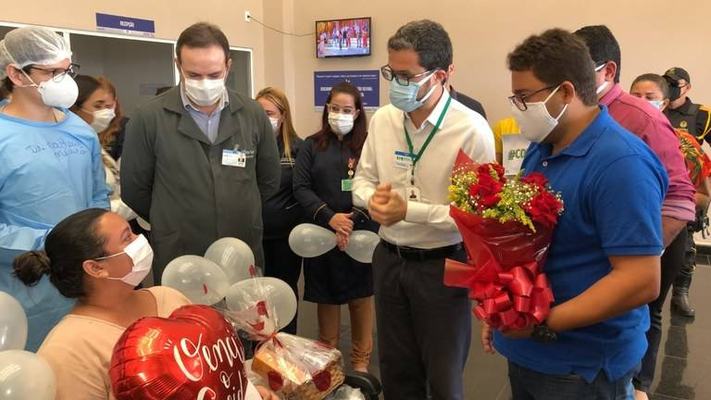 Hospital Metropolitano comemora mil altas de pacientes recuperados da Covid-19