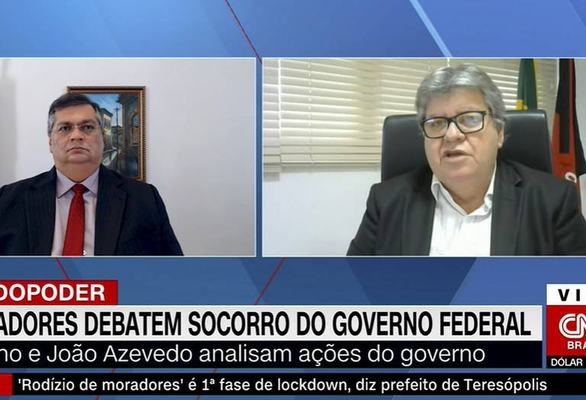 Em entrevista à CNN, João Azevêdo debate medidas de enfrentamento da Covid-19
