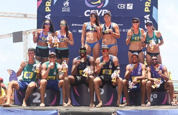 Circuito de vôlei define os campeões