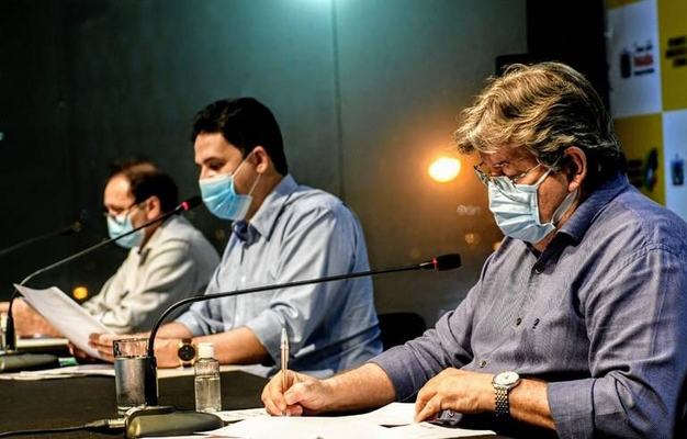 Governador participa de mais uma plenária digital do ODE, entrega e autoriza novas obras