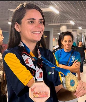 Paraibana recebe título de melhor atleta