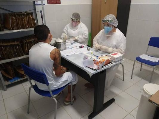 Seap-PB intensifica ações na penitenciária de Patos e estabiliza propagação da Covid-19