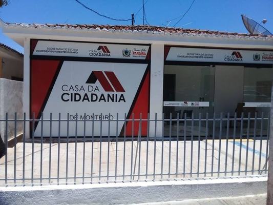 Em Monteiro: Governo inaugura 28ª Casa da Cidadania da Paraíba