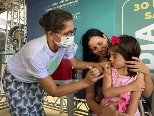PB vacinou quase 130 mil crianças