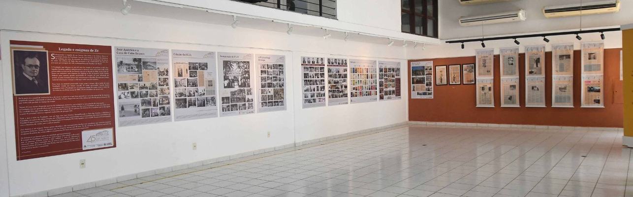 Exposição celebra 45 anos da FCJA