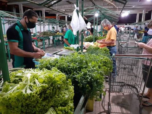 Feira do produtor da Empaer muda horário de funcionamento e começa após 5h