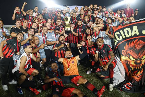 Sapé em festa com o título inédito do Confiança, no Estadual
