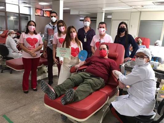 Hemocentro firma parceria com a UFPB para incentivar doação de sangue