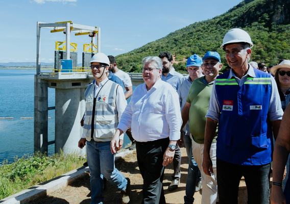 Obra amplia capacidade de barragem
