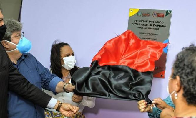João Azevêdo inaugura Patrulha Maria da Penha em Campina e amplia atendimento de mulheres em situação de violência