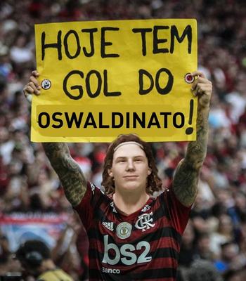 Hoje tem gol do Oswaldinato!