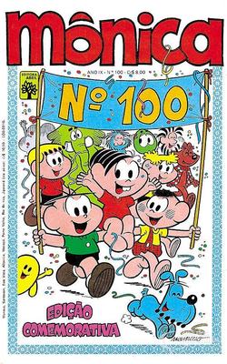 Todas as números 100 de Mônica