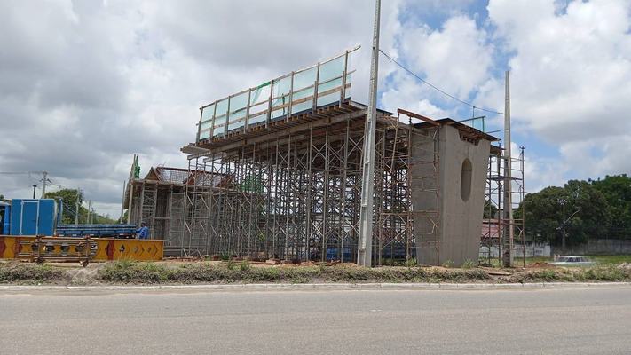 Trecho será interditado devido à construção do viaduto