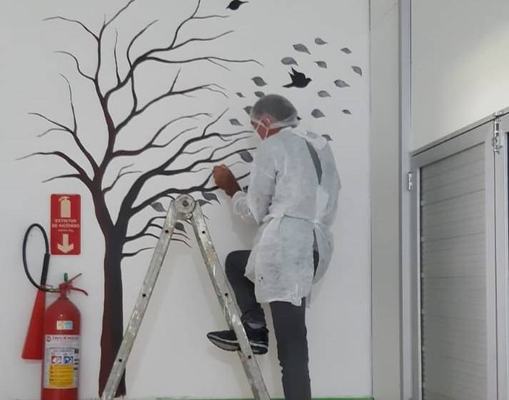 Hospital Regional de Piancó homenageia pacientes de alta da Covid-19 com “Árvore da Vida”