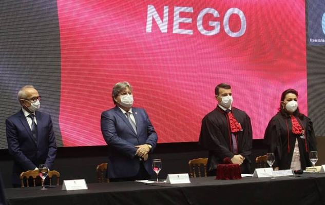 João Azevêdo prestigia posse do novo procurador-geral de Justiça do Ministério Público da Paraíba