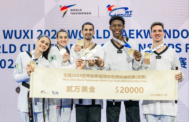 Paraibano integra equipe campeã