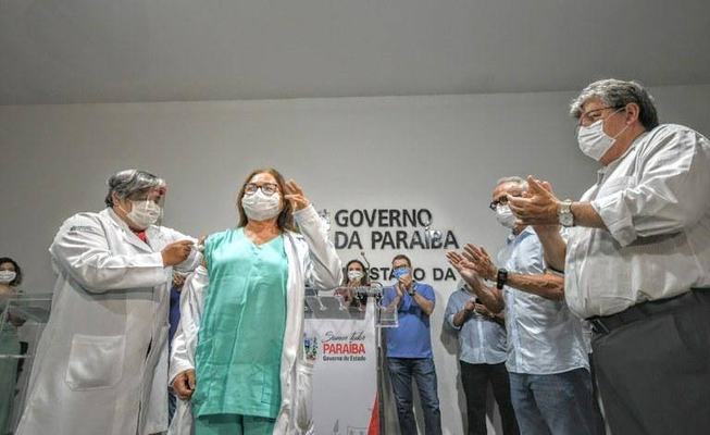 Vacinação Covid-19: seis meses após a primeira dose aplicada, Paraíba já imunizou mais de 1,5 milhão de pessoas
